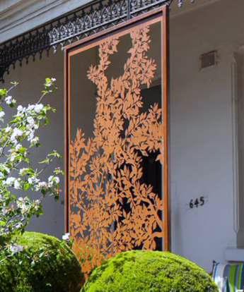Frido Laser-Cut Tree Screen
