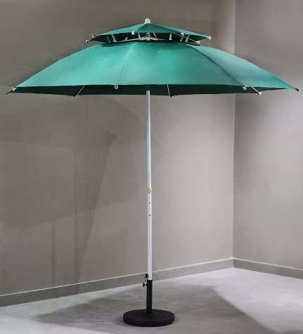 Centre-Pole Umbrella, Green